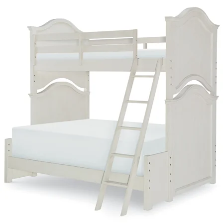 Relaxed Vintage Twin Over Full Bunk Bed